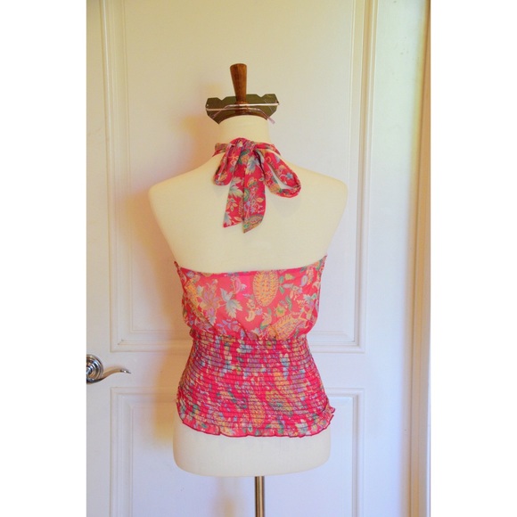 Beautiful floral print top with ruffles - Picture 4 of 5