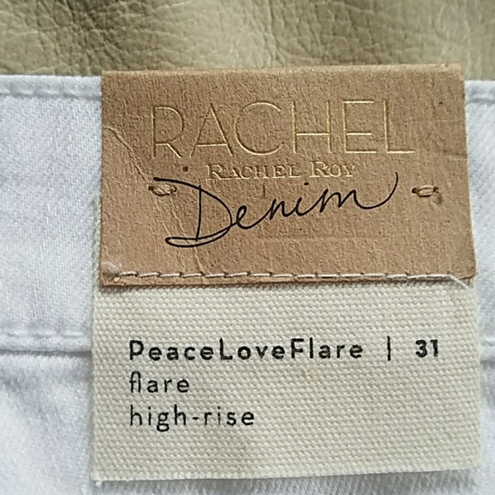 RACHEL Roy Denim Stretch 31 High rise flare - Picture 3 of 11
