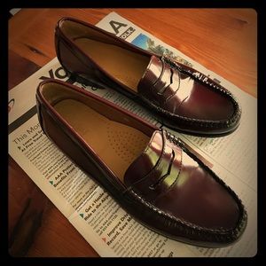 Bass Whitney Weejuns Burgundy size 8