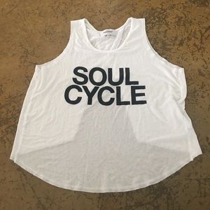 SoulCycle Open Back Crop Tank