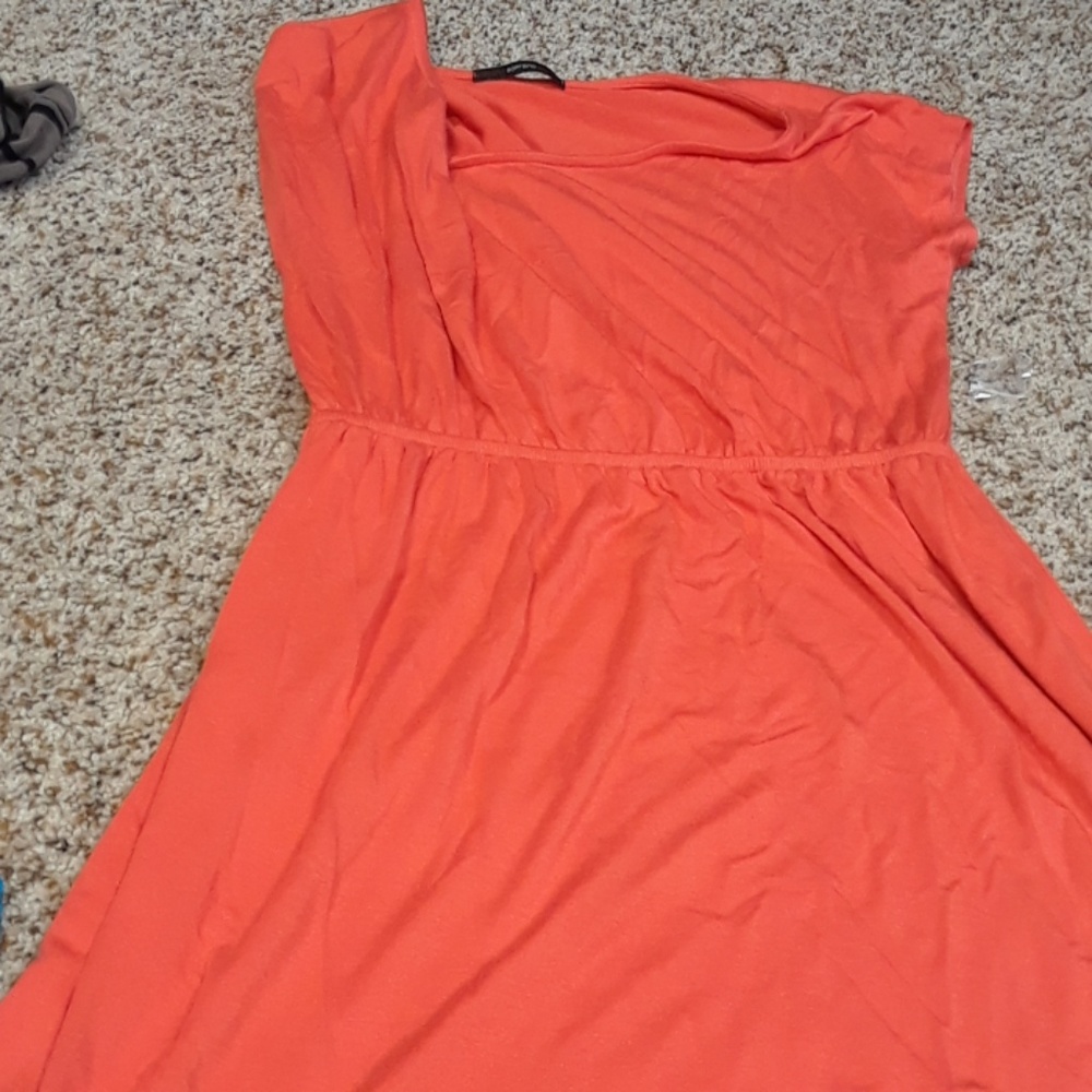 Orange dress