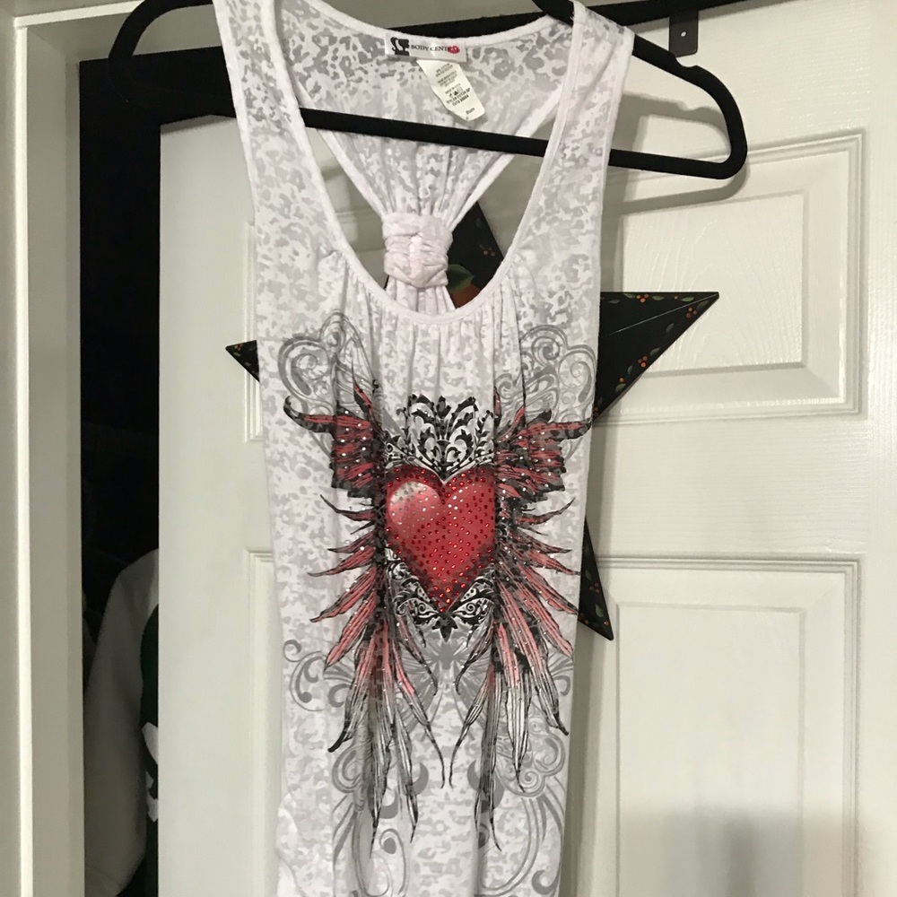 Sparkly heart tank will take best offer!!