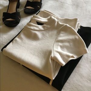 Ann Taylor ivory blouse