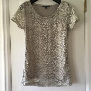 20% off 2+! Lined silver lace