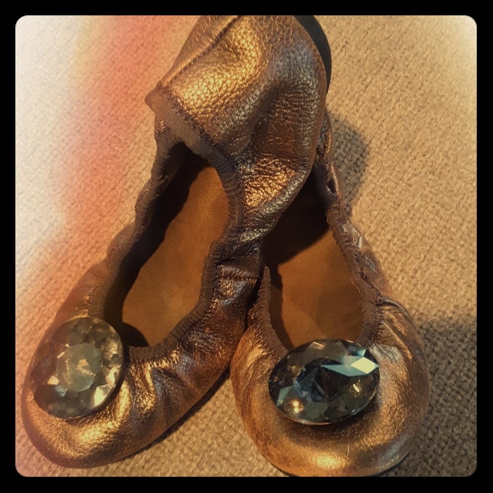Yellowbox bronze ballet flat
