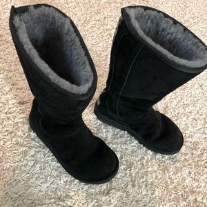 Black UGG boots