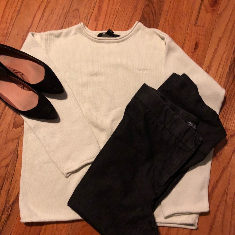 DKNY Pale Green Sweater