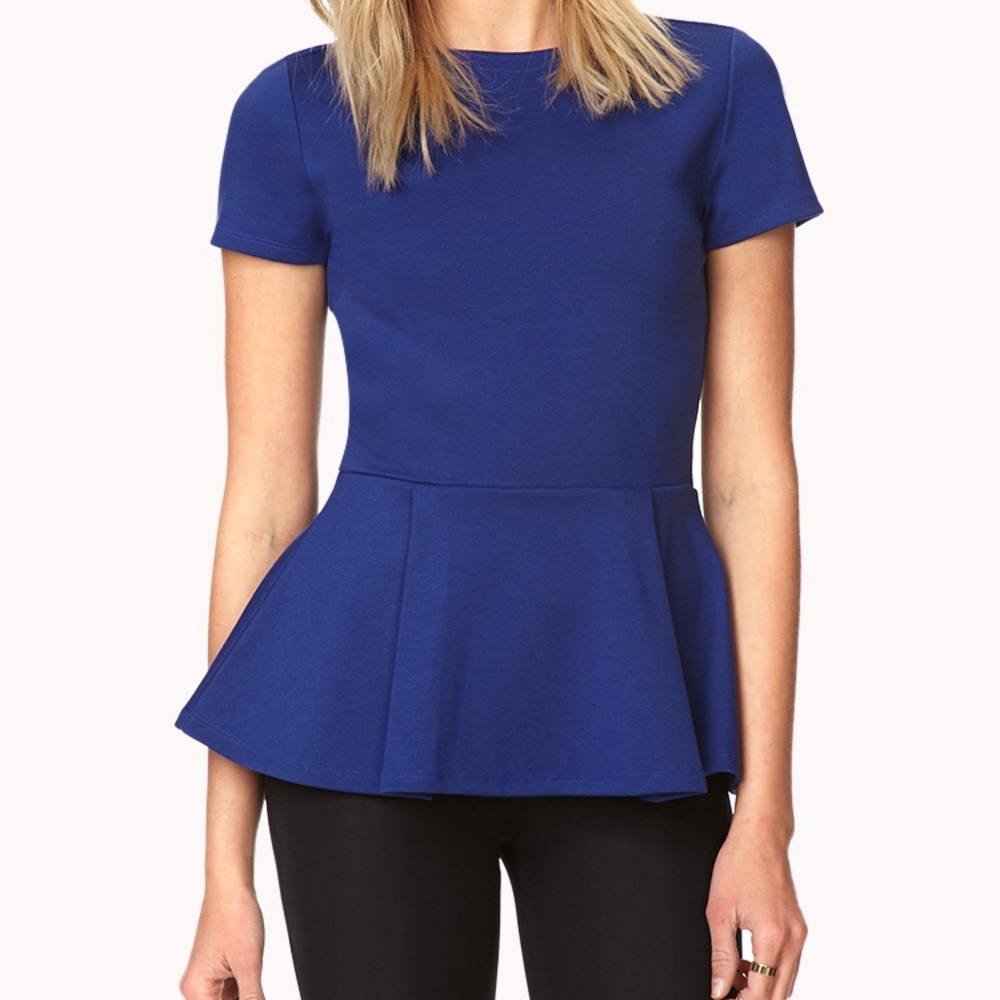 F21 Peplum Top