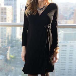 NEW NWT Seraphine Classic Maternity Wrap Dress