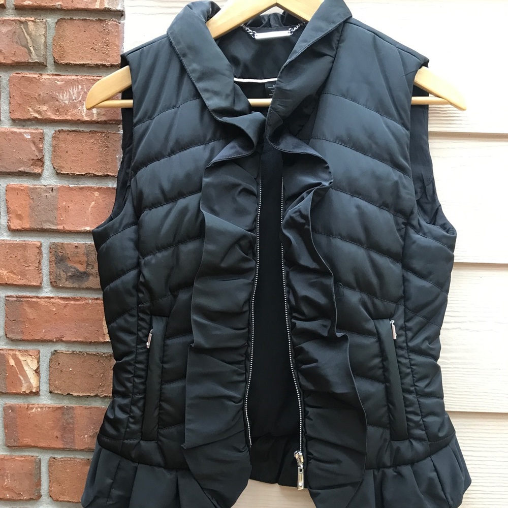 White House Black Market Puffer Vest