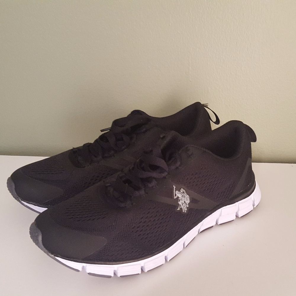 U.S. Polo Ass Black Shoes