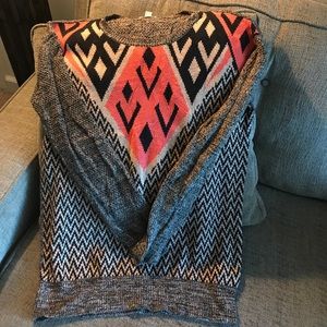 Comfy aztec print sweater