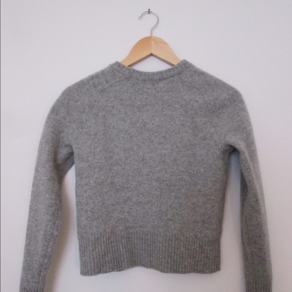 J. Crew cozy wool crew neck sweater black label - Picture 4 of 8