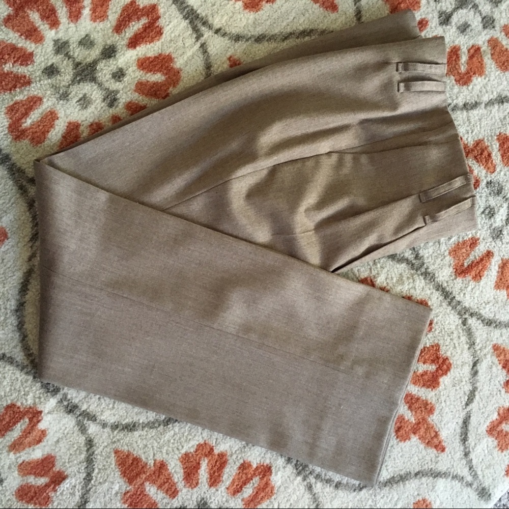 High waisted trousers