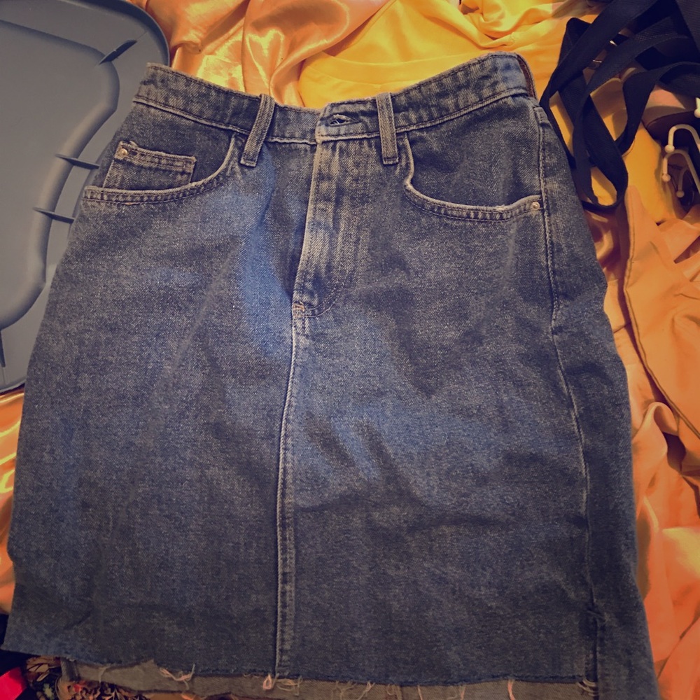 Denim skirt