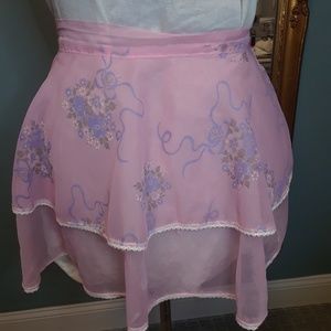 Vintage half apron