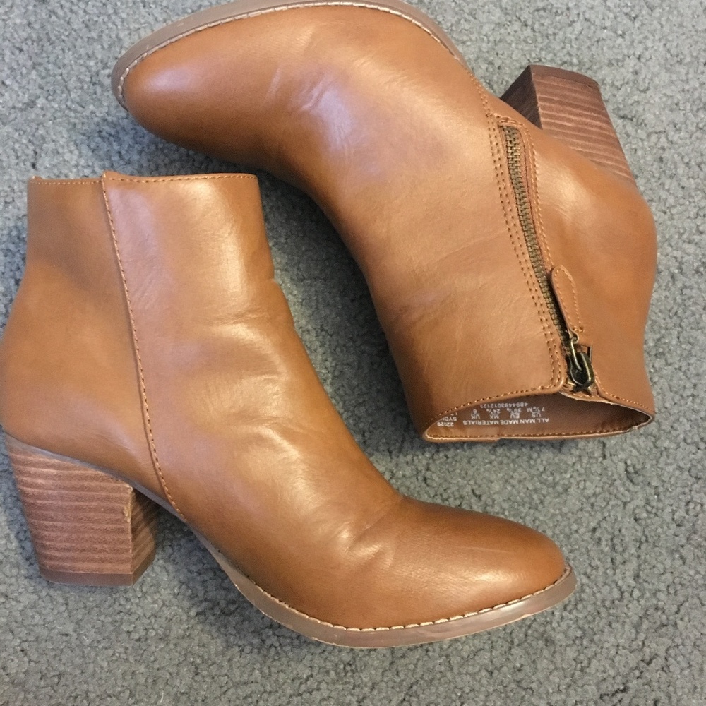 Brown Ankle Booties