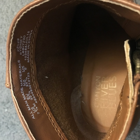 Brown Ankle Booties - Picture 5 of 6