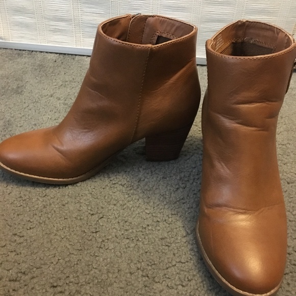 Brown Ankle Booties - Picture 3 of 6