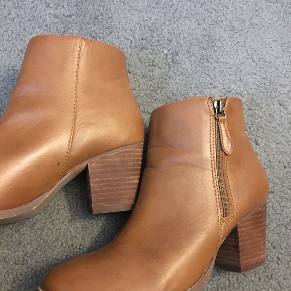 Brown Ankle Booties - Picture 2 of 6