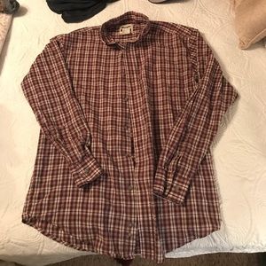Men’s button front shirt