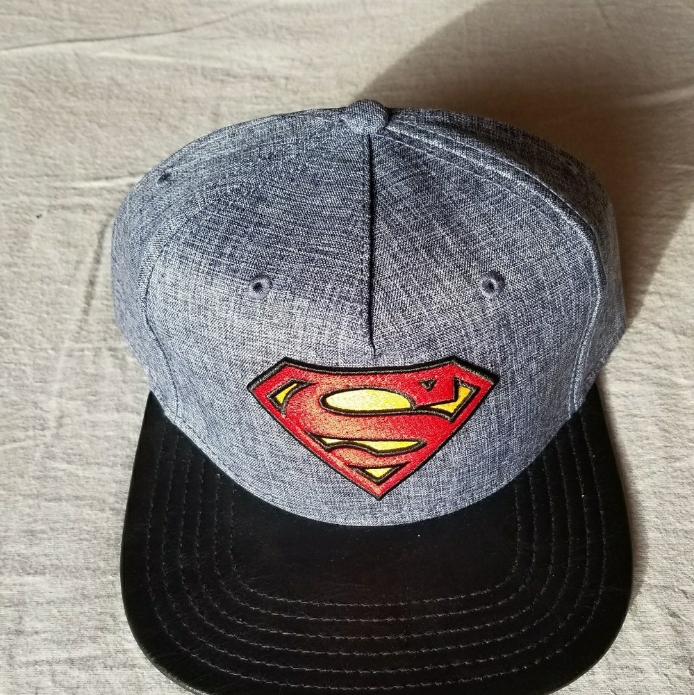 Marvel superman snapback hat