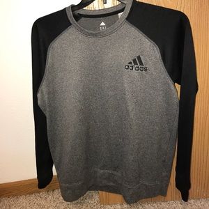 Men's Medium Adidas black & grey shirt