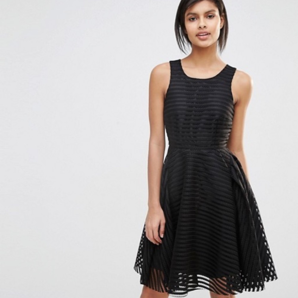 Vero Moda Lace Dress - Black