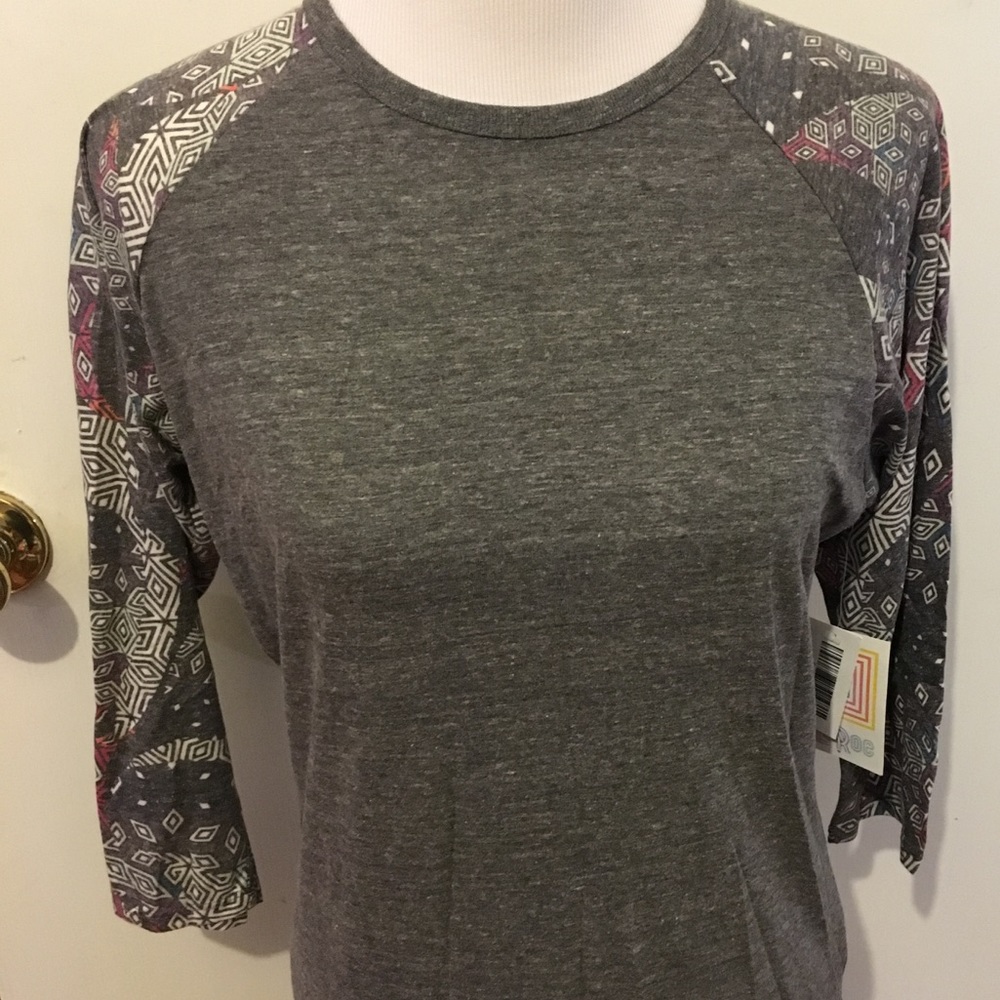lularoe small randy baseball shirt new
