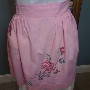 Vintage half apron