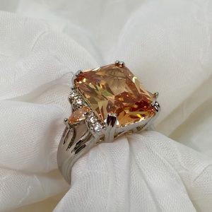 6ctw Topaz & Cubic Zirconia Dz. 7,8,9,10