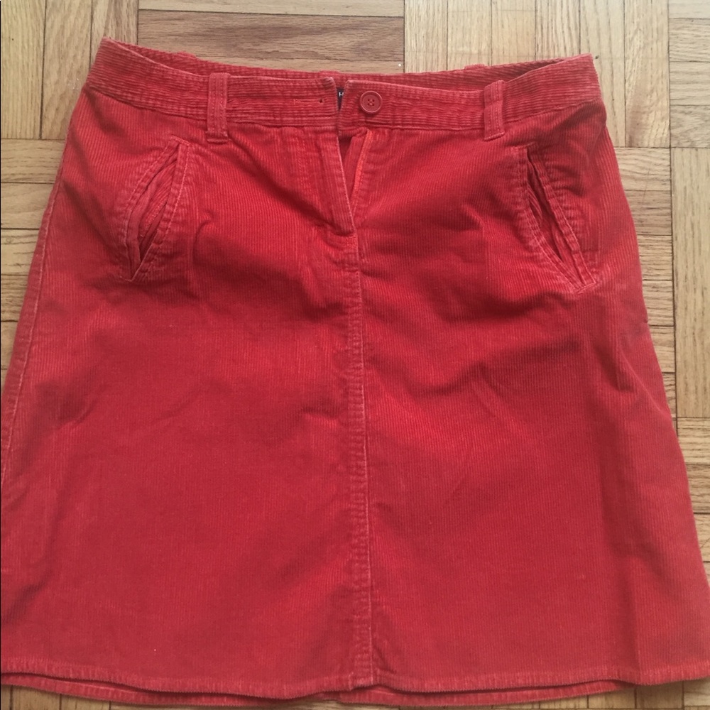 Corduroy skirt