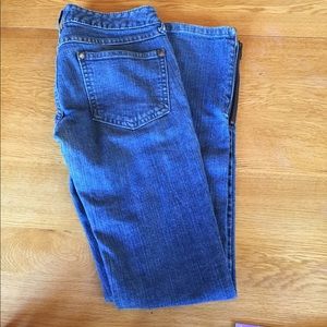 Free People Skinny Ankle Zipper Jeans 26
