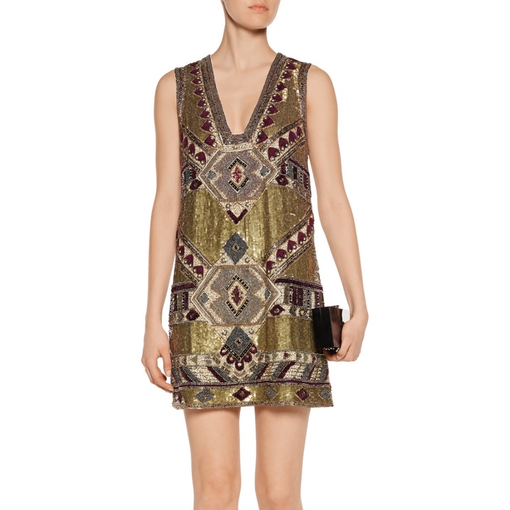 Odell Dress Alice + Olivia NWT - Picture 5 of 8