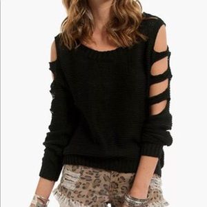 LF Black Ladder Sweater