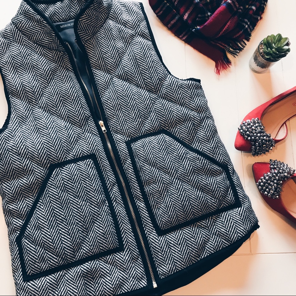 ❌SOLD❌ NWOT - Herringbone Vest