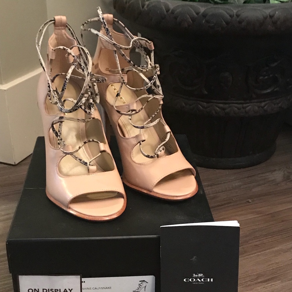 NWB never worn AUTHENTIC Coach shoes