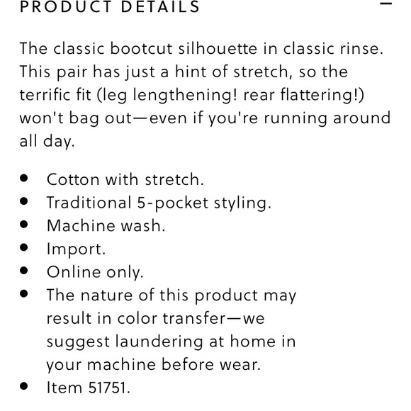 SALE J. Crew bootcut jean classic rinse wash 25S - Picture 3 of 7