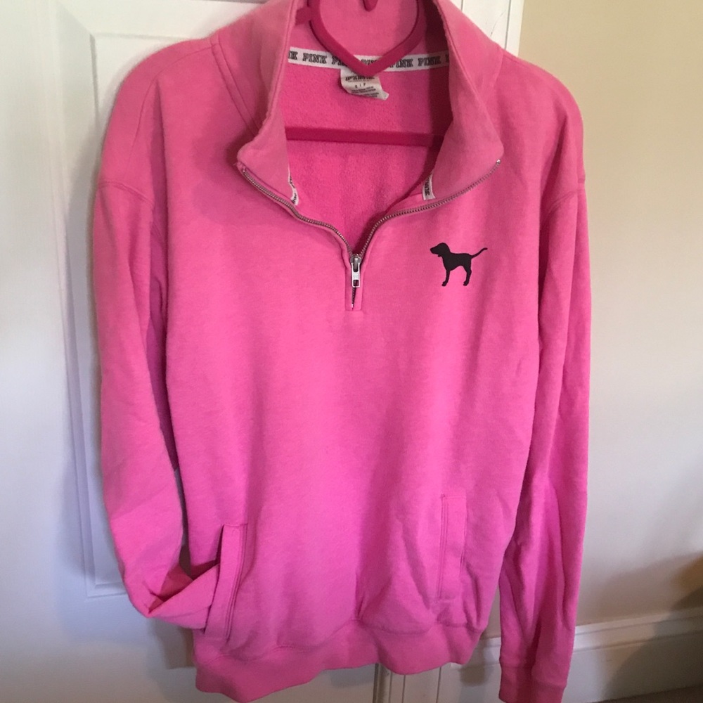 Victoria’s Secret PINK Quarter Zip Sweatshirt