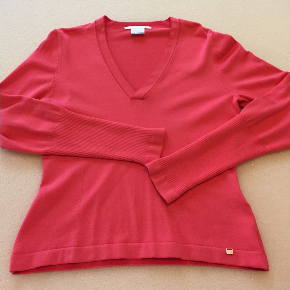 Nike DriFit Golf Sweater in Coral. Medium. NWOT.