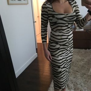 Roberto Cavalli Print Dress