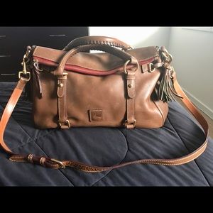 Dooney and Bourke Florentine Satchel (Taupe)