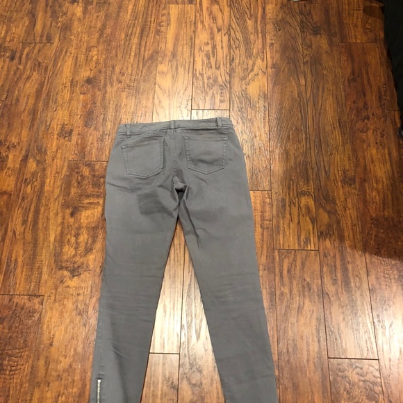 Grey Skinny Jeans- Zips on ankles - Picture 5 of 5