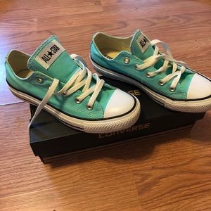 Tiffany Blue Converse Sneakers