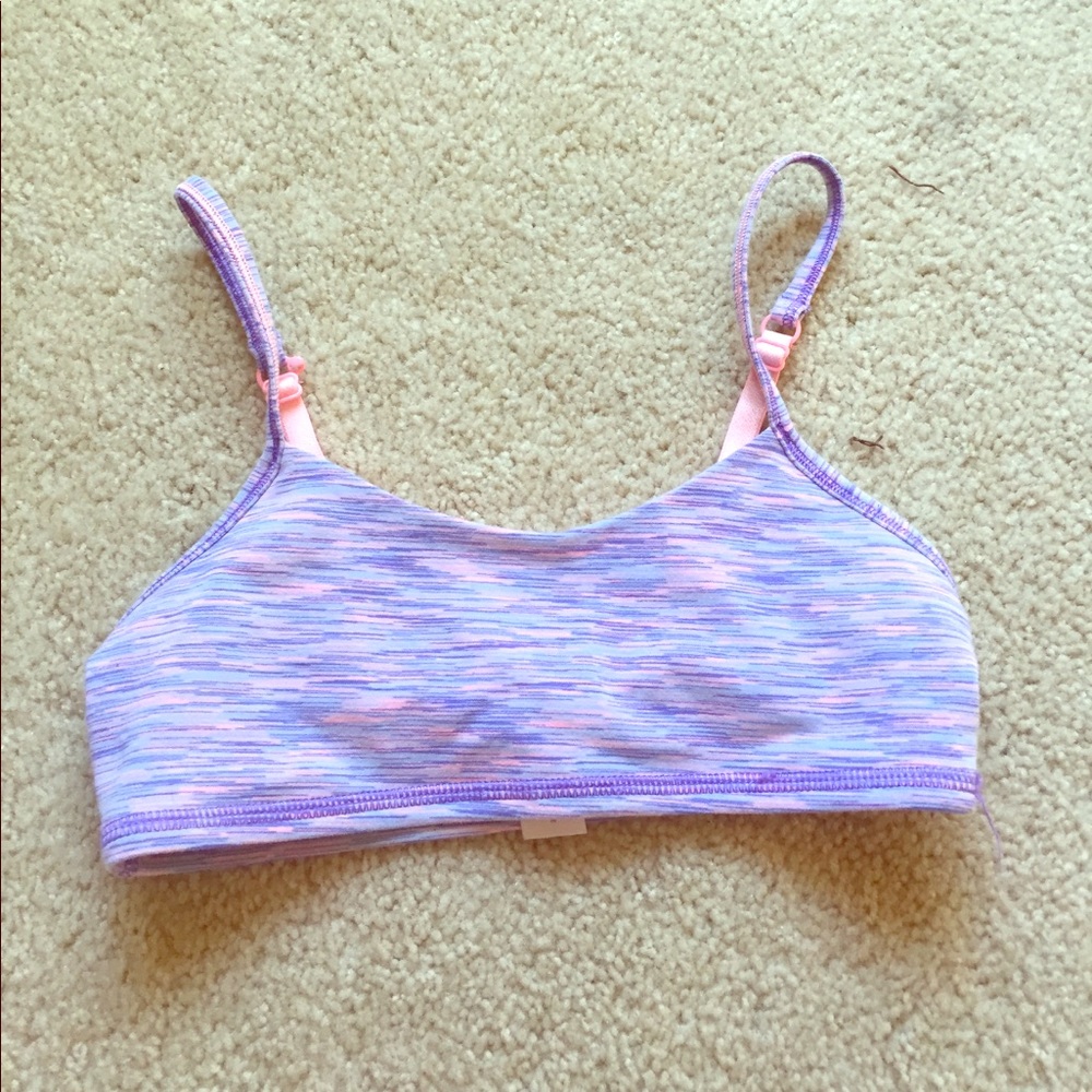 Its a girls ivivva sports bra with no pads size 10