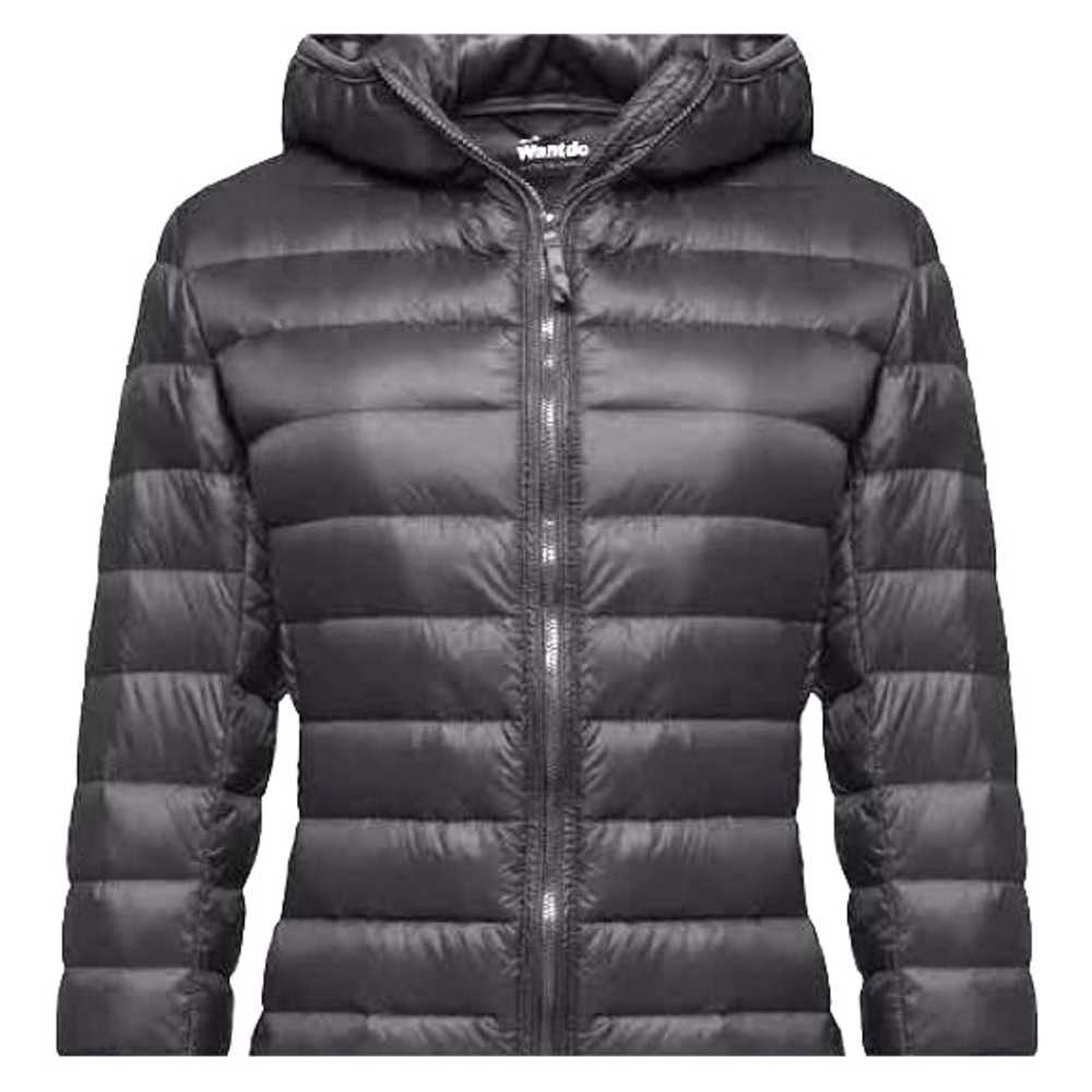 WantDo Down Quilted Jacket with Hood