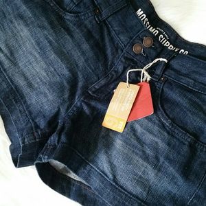NWT Mossimo Dark Blue Denim Shorts