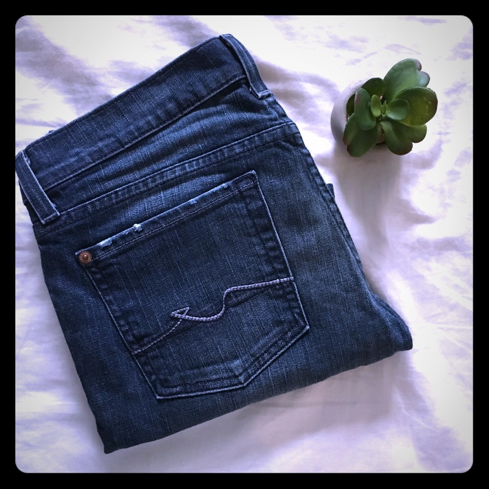 🚺 7 FOR ALL MANKIND "Roxanne" Skinny Jeans