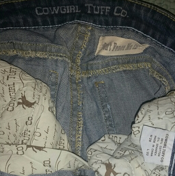 Cowgirl Tuff Co Don't Fence Me In Jeans (Womens) - Picture 2 of 3
