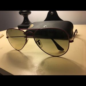 Authentic Pink Ray Ban Aviators